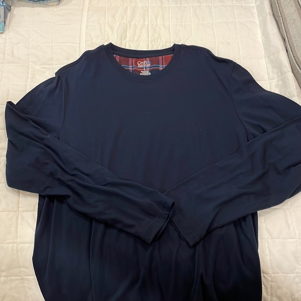 Navy Long Sleeve Tee